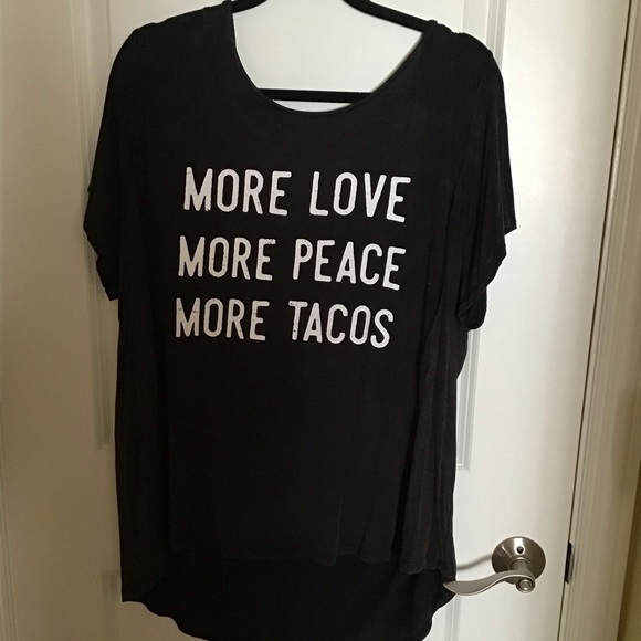 Grayson Threads Tops - Love, Peace, Tacos Tee